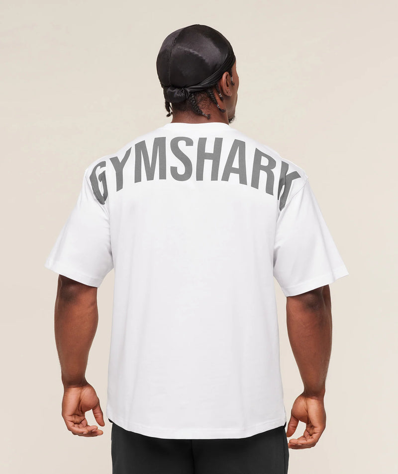 GYMSHARK POWER PUMP COVER TEES