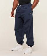 Navy Cuffed