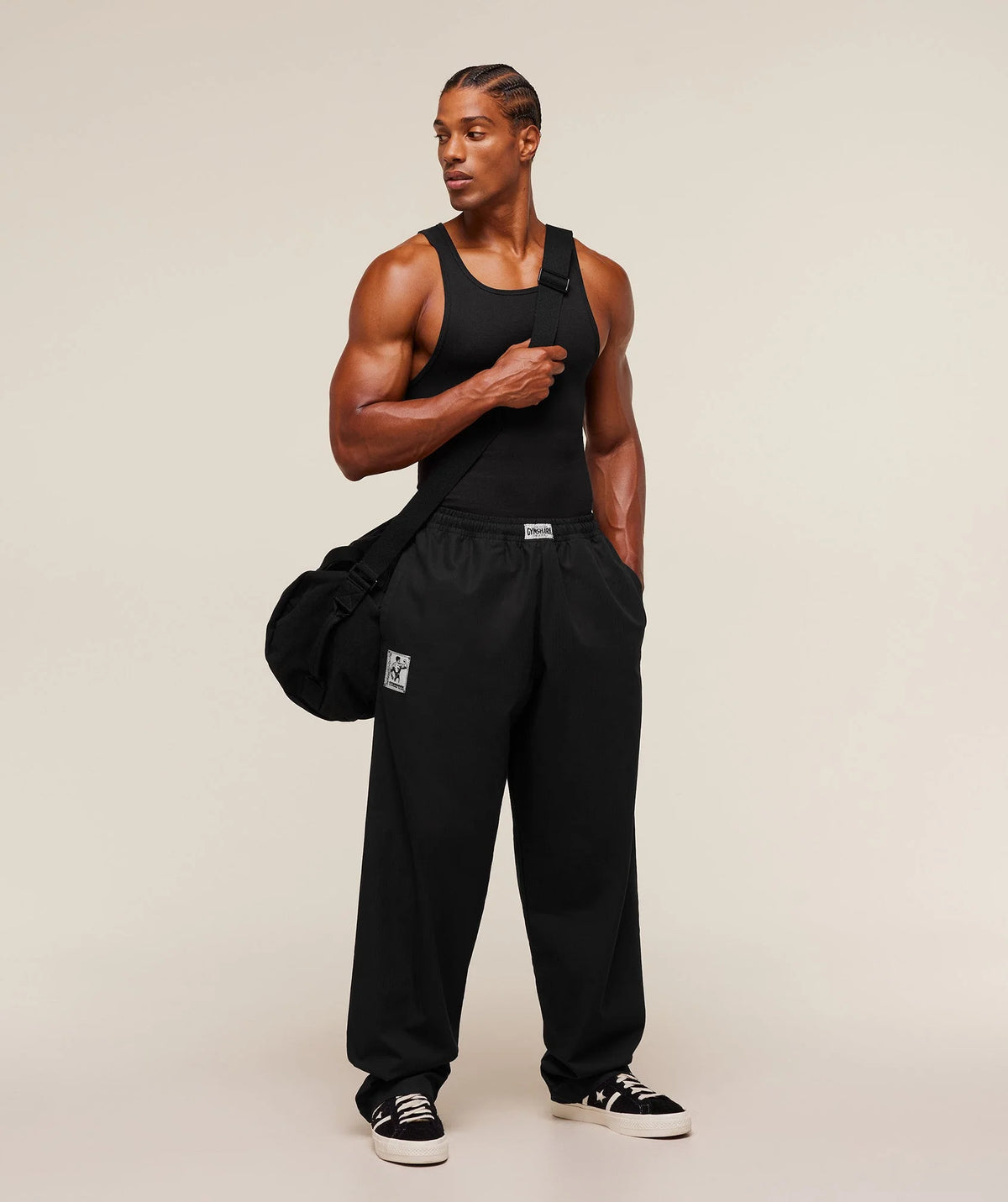 GYMSHARK TRACK PANTS (WIDE LEG/CUFFED)